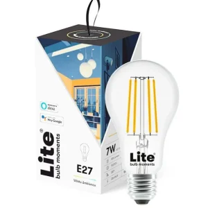 Eftertragtet | SOMMER OUTLET - E27 - Lite Bulb Moments - White Ambiance - Klar