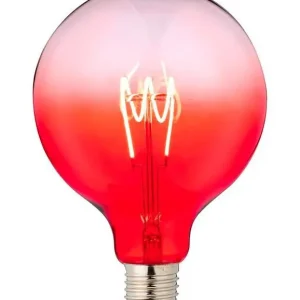 Anbefalet valg | E27 - SPL FleX Globe Colored - Rød - Ø 125mm - 2200K - CRI 93 - Dæmpbar