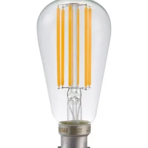 Ba22d - SPL Rustika - Klar - 550lm - 2700K - CRI 93 - Dæmpbar | Ekstra rabat