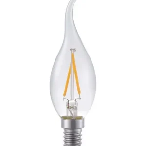 E14 - SPL Tip Candle - Klar - 140lm - 2500K - CRI 93 - Dæmpbar - Klar til levering