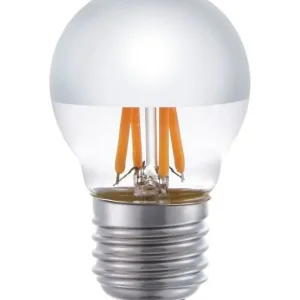 Begrænset antal - E27 - SPL Topforspejlet Krone - Klar - 250lm - 2500K - CRI 93 - Dæmpbar