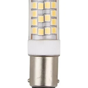 Ba15d - SPL Tubular Compact - Klar - 390lm - 3000K - CRI 80- Triac Dæmpbar - Fordelagtig pris
