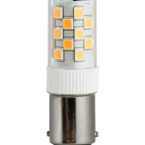 Ba15d - SPL Tubular Compact - Klar - 380lm - 3000K - CRI 80 | Nyhed i sortimentet