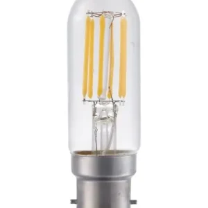 Ba22d - SPL Tubular Filament - Klar - 500lm - 2700K - CRI 90 - Dæmpbar - Køb direkte