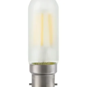 Udsalg - Ba22d - SPL Tubular Filament - Frosted - 470lm - 2700K - CRI 90 - Dæmpbar
