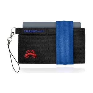 Netop kommet - SOMMER OUTLET - Crabby Wallet - V2 Elastikpung - Blå