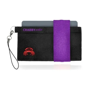 Godt tilbud | SOMMER OUTLET - Crabby Wallet - V2 Elastikpung - Lilla