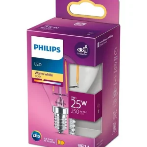 Kampagnetilbud | E14 - Philips LED Kronepære - 2W - 250lm - 2700K