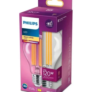 Udsalg - E27 - Philips LED Pære - 13W - 2000lm - 2700K