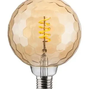 Lav pris - SOMMER OUTLET - Halo Design - E27 LED Lyskilde - COLORS Geo Amber Ø125mm (1-2-3 STEP)