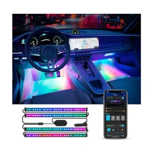 Govee - RGBIC Interior Car Light - Bluetooth - Mikrofon - Kan bestilles