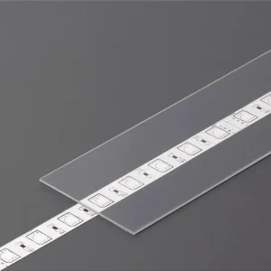 Anbefalet valg | Cover til LED Profil - H - Slide - 2m - Transparent