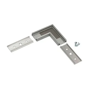 Vinkel til LED Profil SURFACE14 - 90° - Anodiseret - Direkte fra producenten