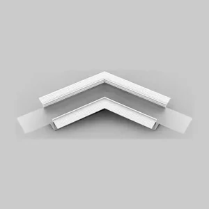 Vinkel til LED Profil VARIO30-05 - 120° - Hvid | Kundernes valg