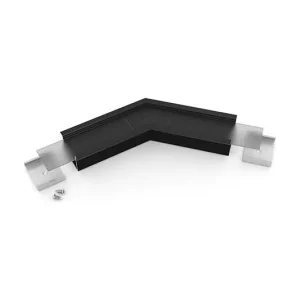 Vinkel til LED Profil VARIO30-07 - 135° - Sort - Klar til levering