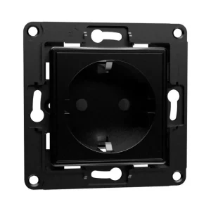 Supergod pris - Shelly - Wall Socket Eu - Sort