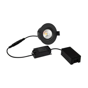 Favorit blandt kunder | HiluX D3 Tilt360 - Full Spectrum LED Indbygningsspot - Ra97 - 3000K - Sort