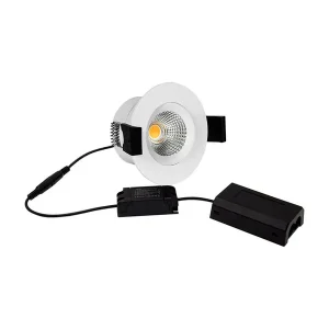 Godt tilbud | HiluX D8 Tilt360 - Full Spectrum LED Indbygningsspot - Ra97 - 3000K - Hvid
