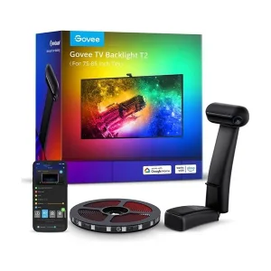 Lav pris | Govee - Envisual TV Backlight T2 with Dual Cameras - 75~85 tommer