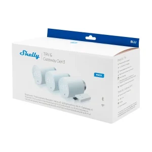 Shelly - BLU TRV 3-Pack + BLU Gateway Gen3 | Bestil nemt