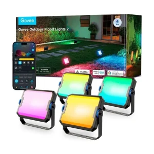 Kun denne uge - Govee - Outdoor Flood Lights 2 - 4-pak