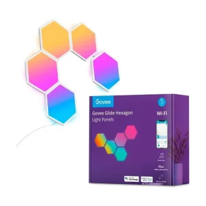 Govee - Glide Hexa Light Panels - 5-pak - Bestseller