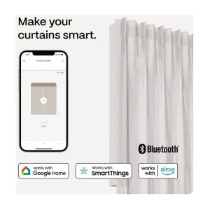 Anbefalet valg | MotionBlinds Smart Curtain Rail Central opening 200cm