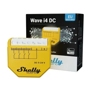 Meget populær - Shelly Wave i4 DC EU LR