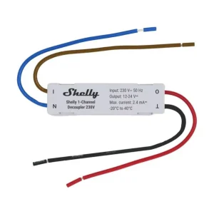 Shelly 1-Channel Decoupler 230V | Populært valg