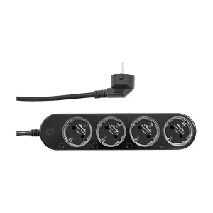 Tilbuddet slutter snart | Shelly Power Strip Gen4 - Black
