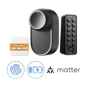 Spar mere - SwitchBot Lock Ultra Bundle incl Hub Mini Matter and Keypad Touch