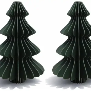 Sidste chance | Simiu - Juleophæng - 9 cm - Grantræ - Grøn - 2 pak