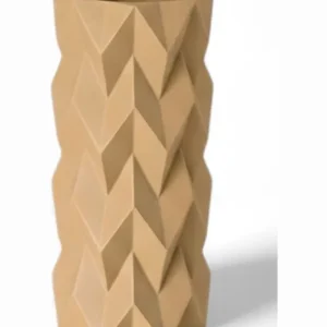 Simiu - TESSURA - Vase - 17cm - Beige - Stærkt tilbud