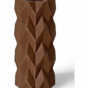 Simiu - TESSURA - Vase - 17cm - Mokka | Prisnedsættelse