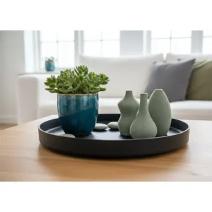 Udsalg | Simiu - MINI VASES - 8 cm - 5 stk - Støvet Grøn