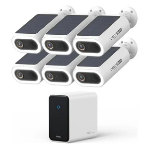 aosu 4K SolarCam P1 Max - 6-Cam Kit - Klar til afsendelse