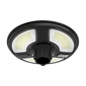 V-Tac 7.5W Solcelle Havelampe LED - Sort, Ø42 cm, med solcelle, sensor og IP65 | Køb nu