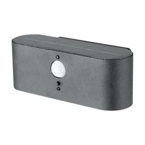 V-Tac Solcelle Væglampe LED - Sensor, Justerbar Spredning, IP54, 2.5W, 100lm - Ekstra rabat