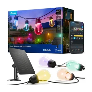 Govee - Outdoor Solar String Lights - Nyt i sortimentet
