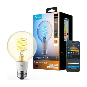 Sidste chance - Govee - E27 Smart Edison G80 Bulb 500lm