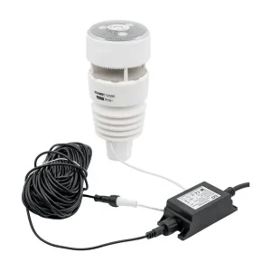 Topkvalitet | Shelly - Ecowitt WS90 DC Power supply - 12V/1A - 20m - PSU til Ecowitt Weather Station