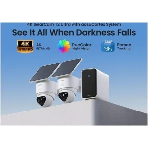 aosu - SolarCam T2 Ultra System-2 Cameras - Fordelagtig pris