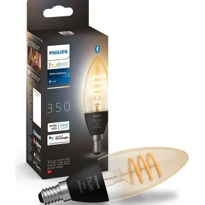 E14 - Philips Hue Ambiance - LED Filament Candle - Sidste chance