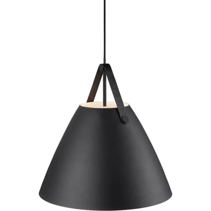 Godt tilbud - Dftp Strap pendel, sort, Ø48 cm