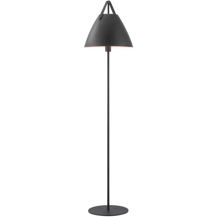 Dftp Strap gulvlampe, sort | Kundernes valg