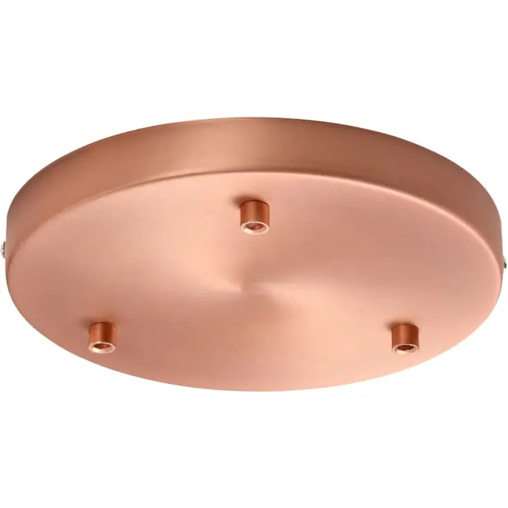 Halo Design baldakin, 3 udgange, kobber - Dagens tilbud