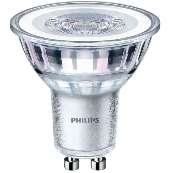 Tidsbegrænset | Philips CorePro GU10 spotpære, 2700K, 3,5W