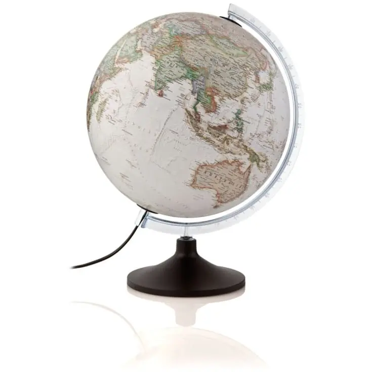 National Geographic Carbon Executive globus med lys - God pris