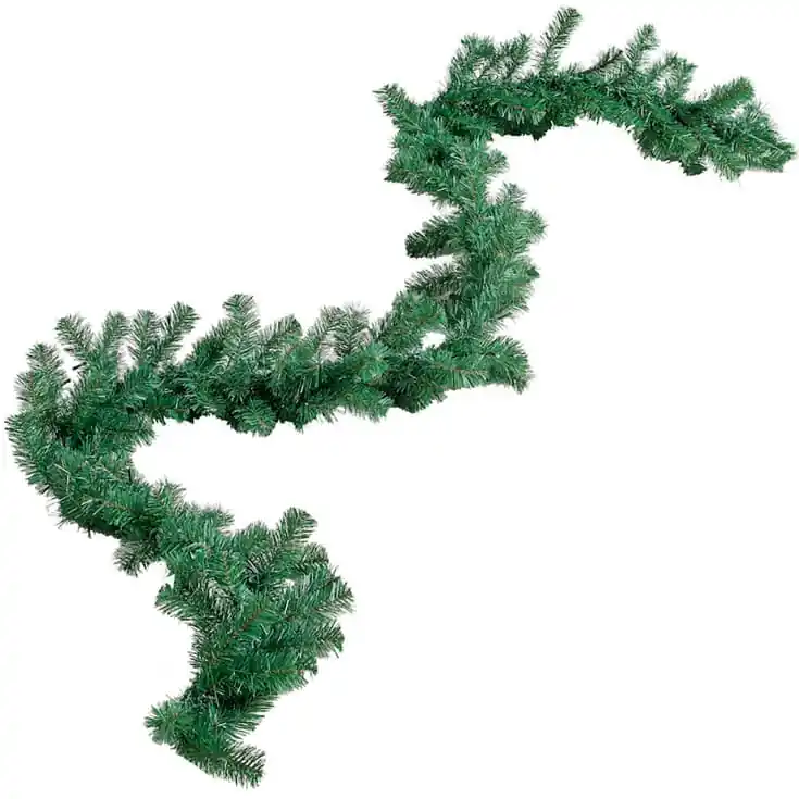 Nordic Winter granguirlande med lys, 2,7 m - Ekspreslevering