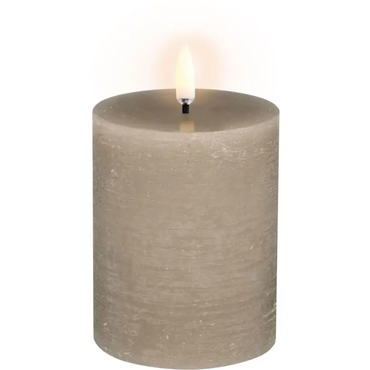 Premium kvalitet | Uyuni LED bloklys, batteri, beige